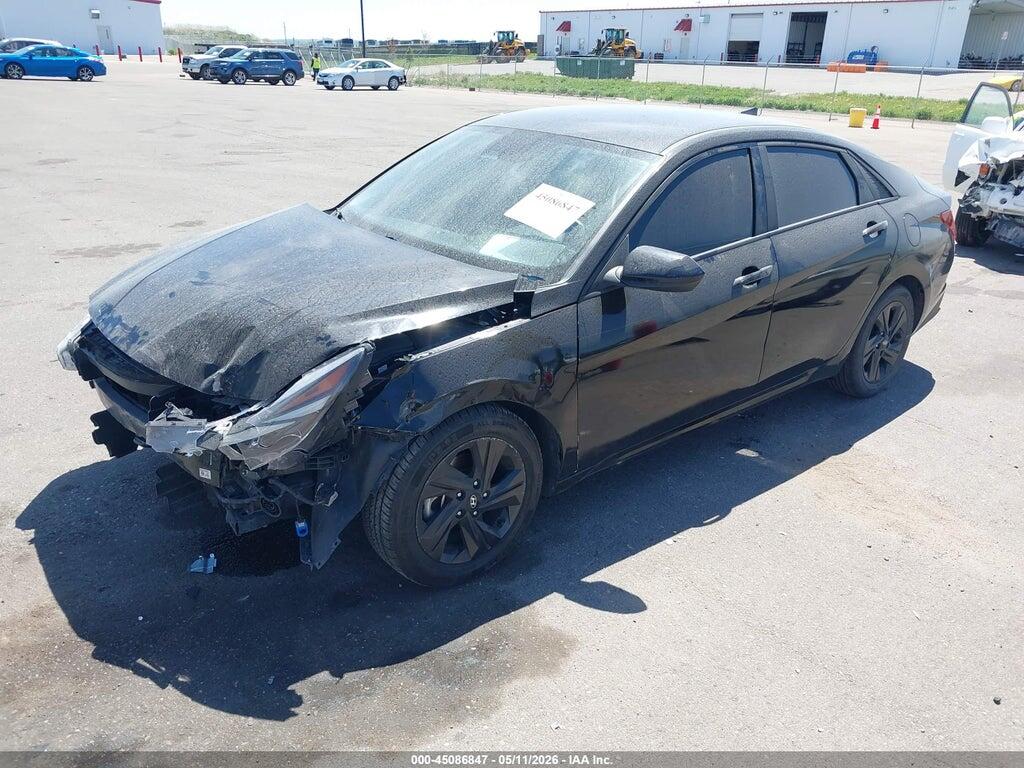 KMHLS4AG5MU094445 2021 HYUNDAI ELANTRA photo no. 2