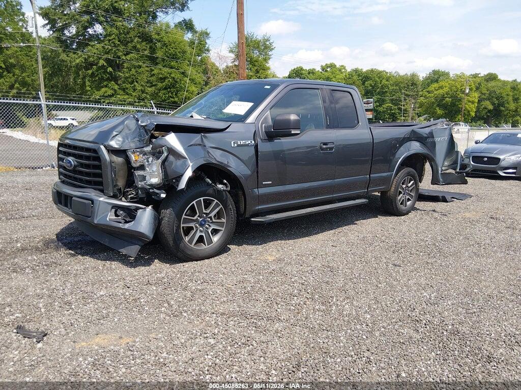 1FTEX1CP7HFA19086 2017 FORD F-150 photo no. 2