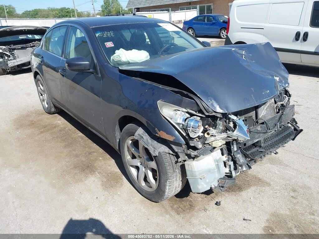 JN1DV6ARXBM651301 2011 INFINITI G25X photo no. 1