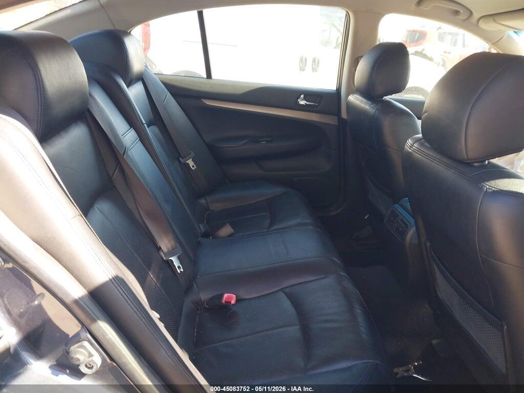 JN1DV6ARXBM651301 2011 INFINITI G25X photo no. 8