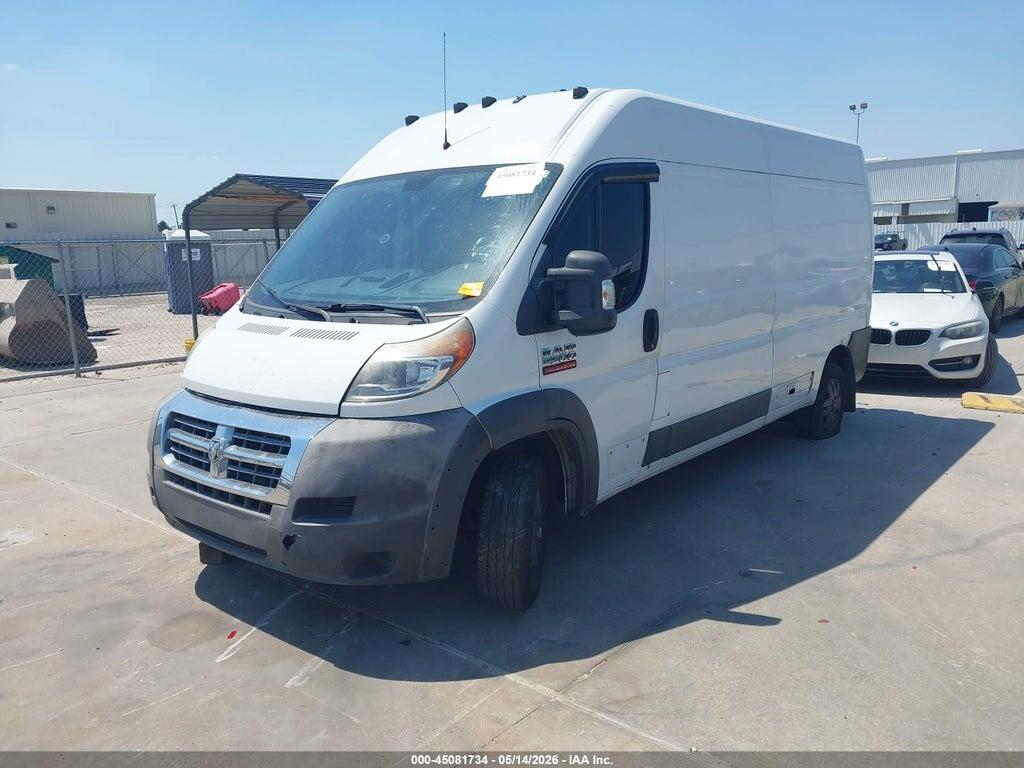 3C6TRVDG8EE107052 2014 RAM PROMASTER 2500 photo no. 2