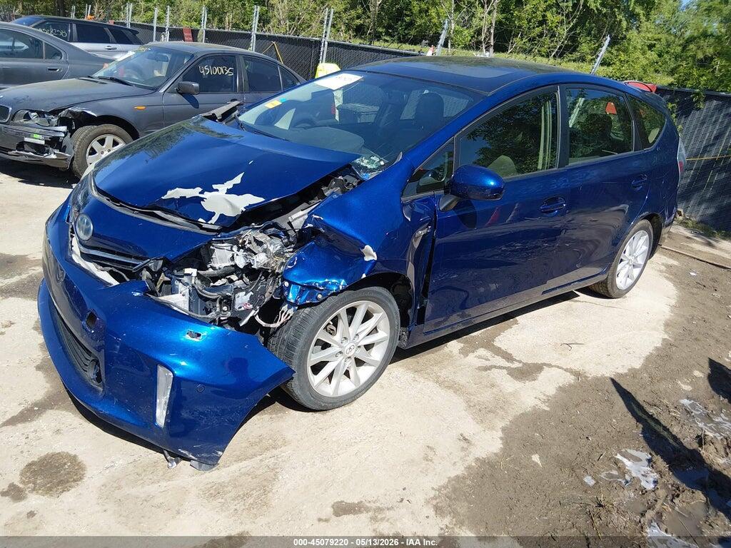 JTDZN3EU1D3211184 2013 TOYOTA PRIUS V photo no. 2