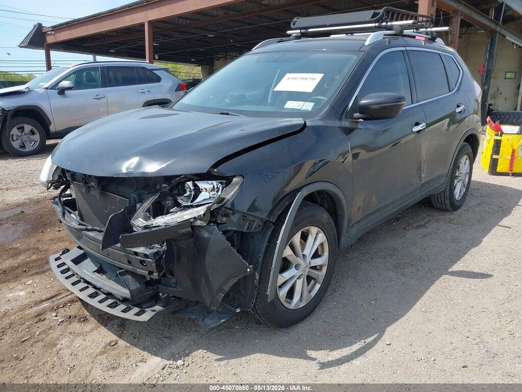 KNMAT2MV6GP666892 2016 NISSAN ROGUE photo no. 2