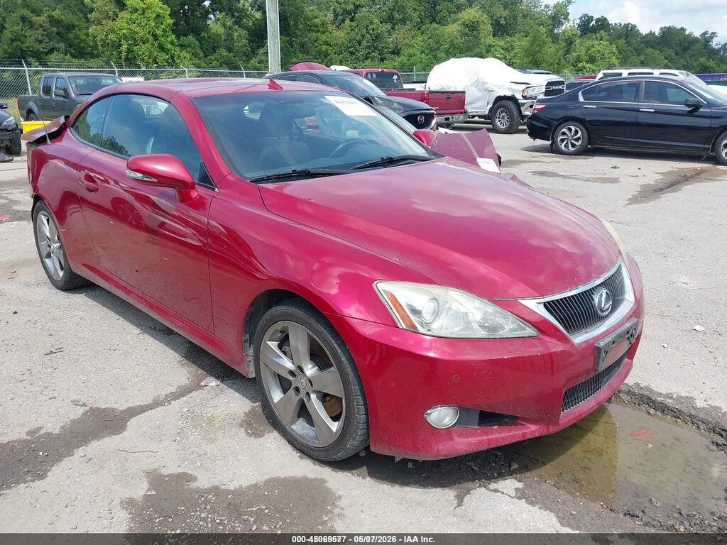 2010 LEXUS IS 350C JTHFE2C27A2503288
