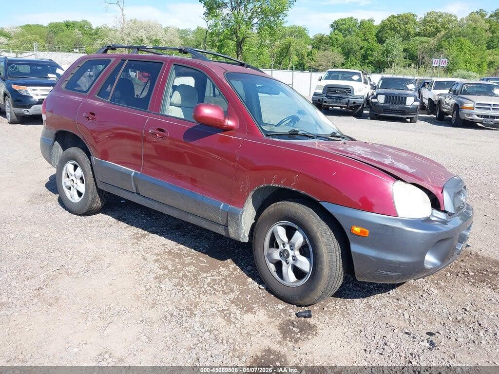 KM8SC73D65U910089 2005 HYUNDAI SANTA FE photo no. 1