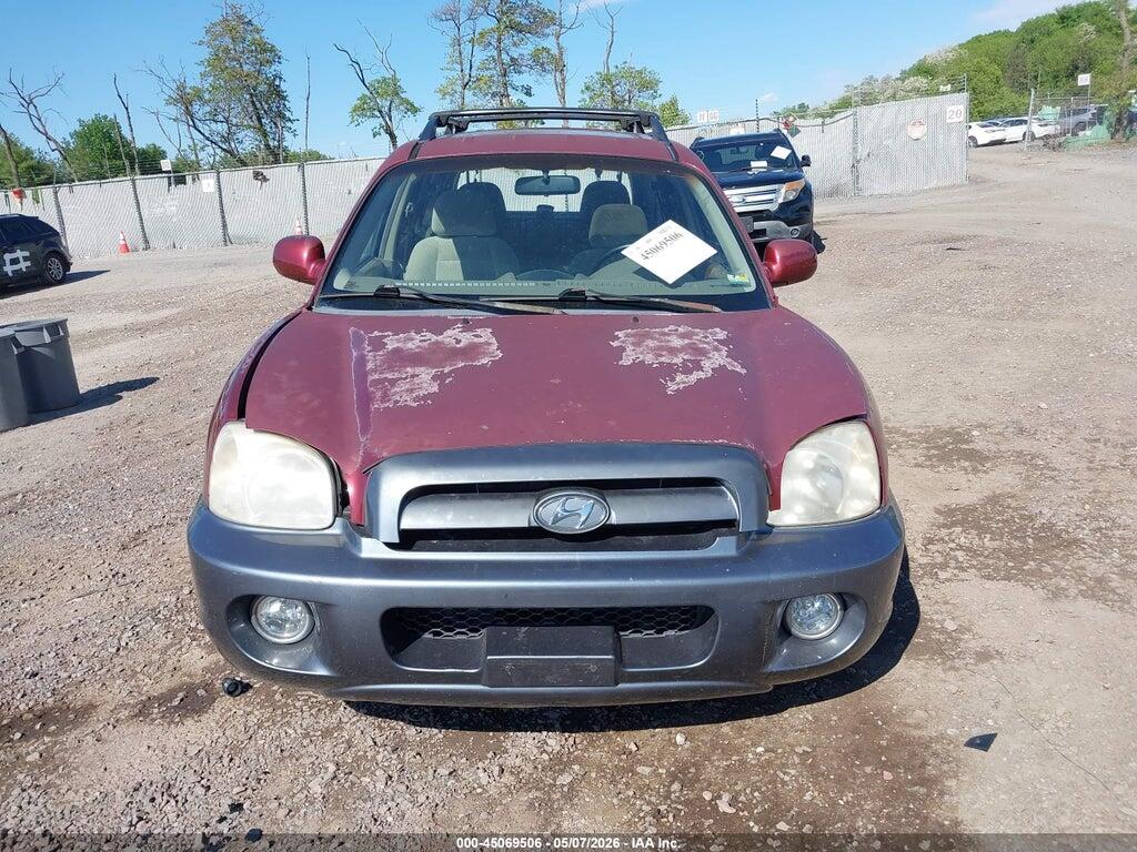KM8SC73D65U910089 2005 HYUNDAI SANTA FE photo no. 12