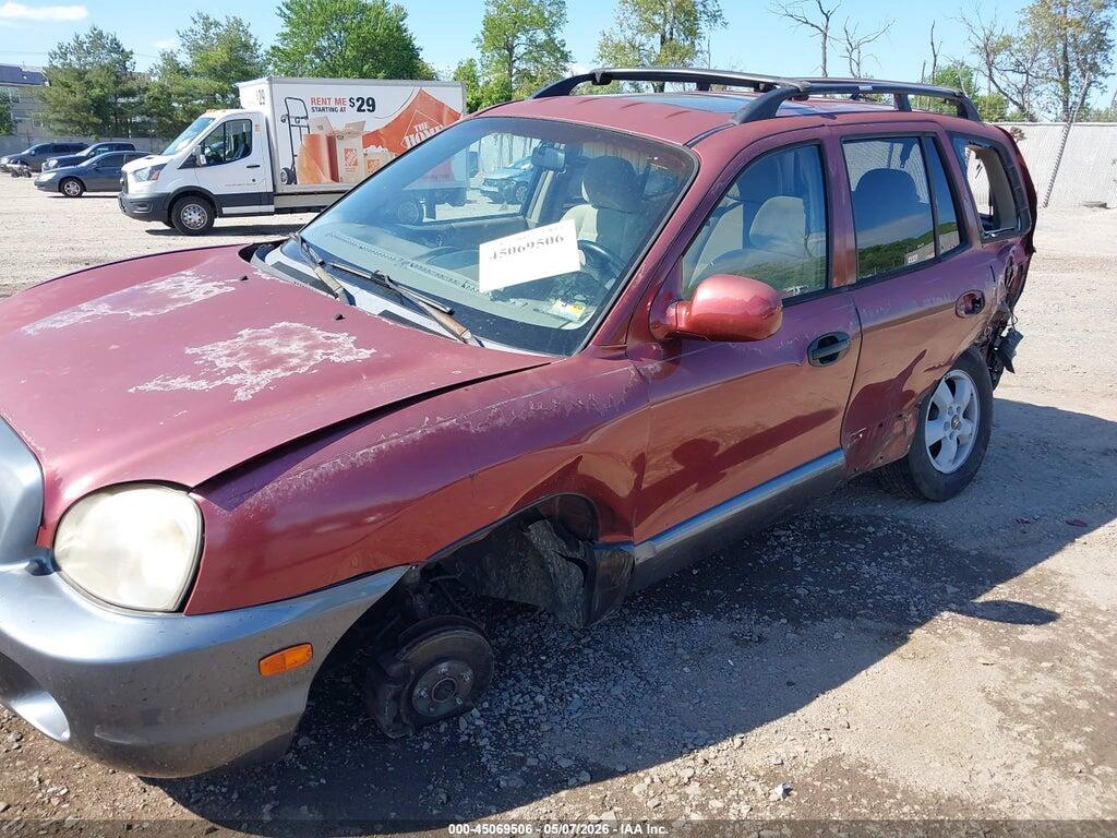 KM8SC73D65U910089 2005 HYUNDAI SANTA FE photo no. 6