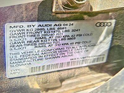 2025 AUDI Q7 PREMIUM PLUS — Фото 10 из 15