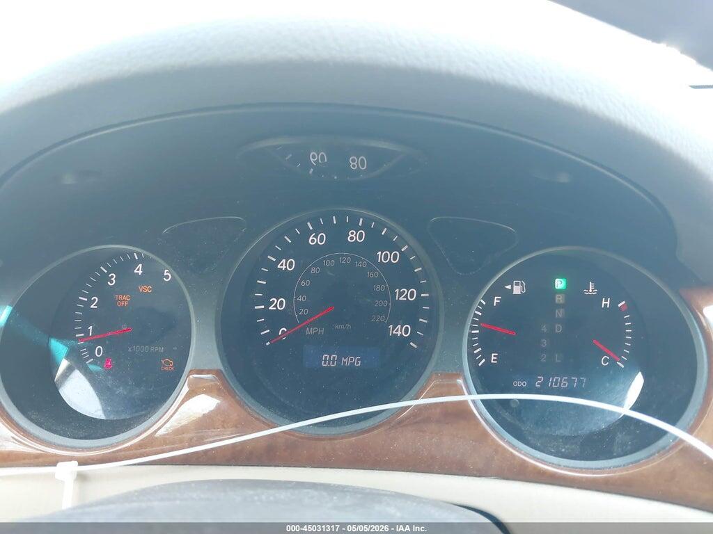 JTHBA30G855093136 2005 LEXUS ES 330 photo no. 7