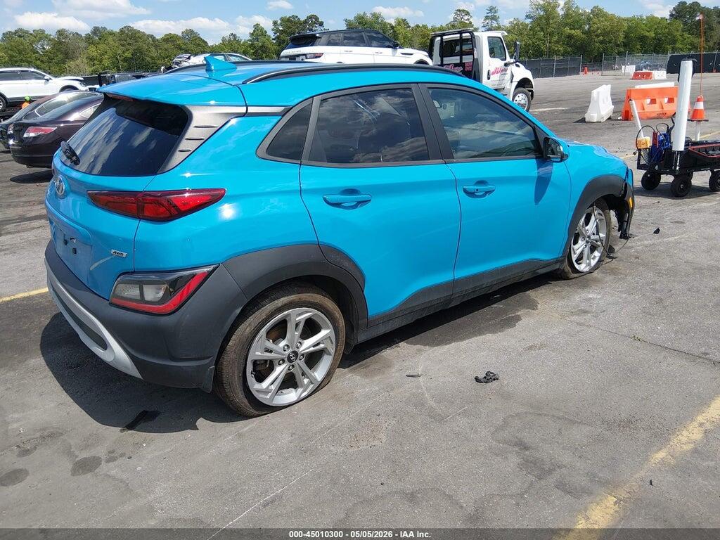 KM8K6CAB2NU841354 2022 HYUNDAI KONA photo no. 4