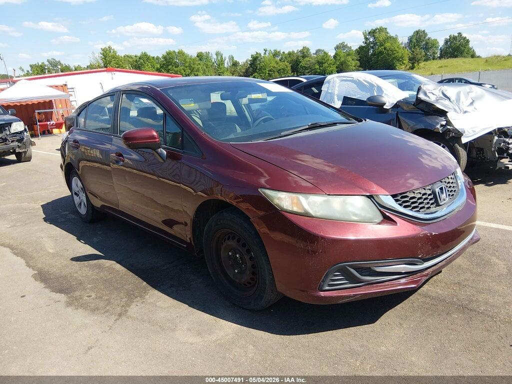 19XFB2F54EE043080 2014 HONDA CIVIC photo no. 1