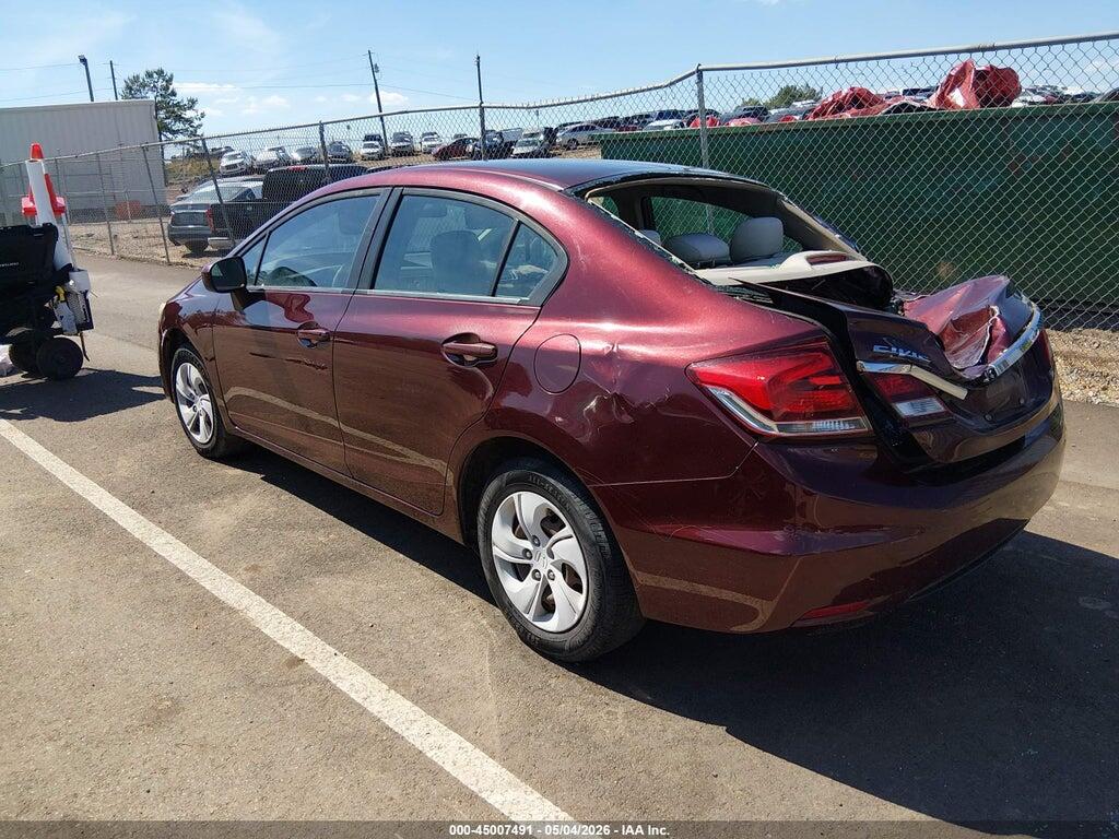 19XFB2F54EE043080 2014 HONDA CIVIC photo no. 3