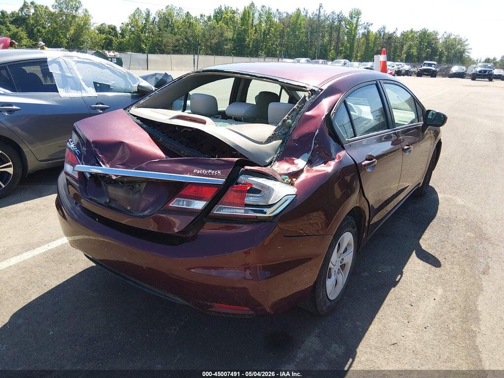 19XFB2F54EE043080 2014 HONDA CIVIC photo no. 6