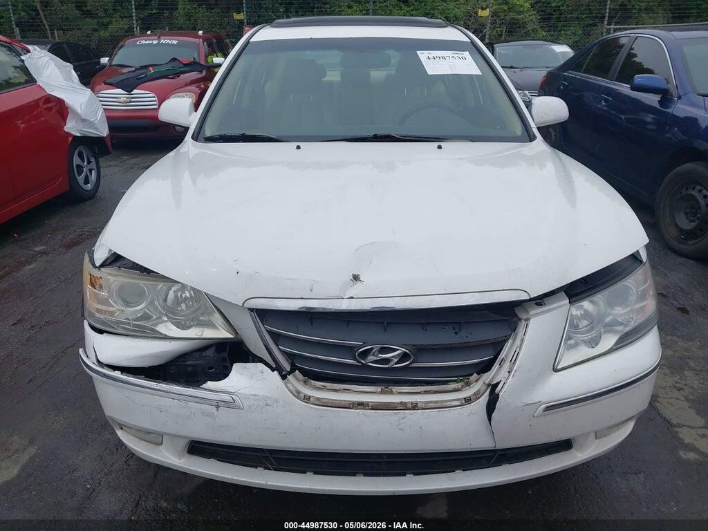 5NPEU4ACXAH629554 2010 HYUNDAI SONATA photo no. 12