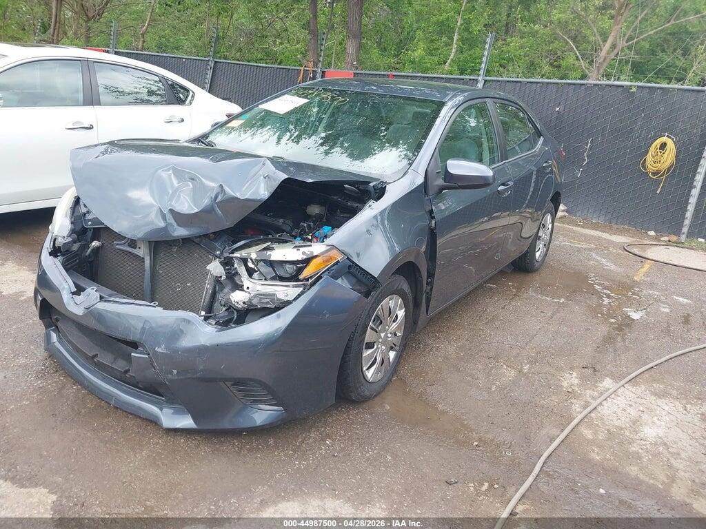 2T1BPRHE3FC291066 2015 TOYOTA COROLLA photo no. 2