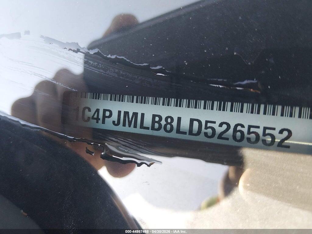 1C4PJMLB8LD526552 2020 JEEP CHEROKEE photo no. 9