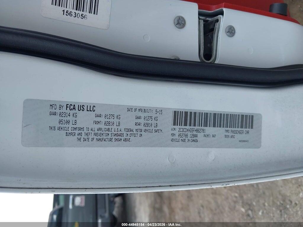 2C3CDXHG5FH862781 2015 DODGE CHARGER photo no. 9