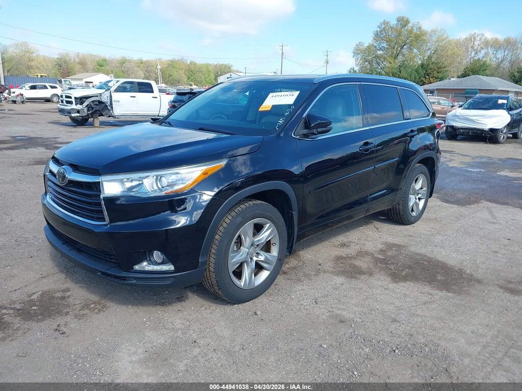 5TDDKRFHXES067318 2014 TOYOTA HIGHLANDER photo no. 2