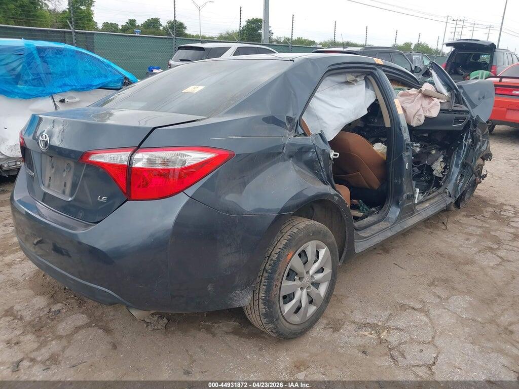 2T1BURHE1FC439837 2015 TOYOTA COROLLA photo no. 4