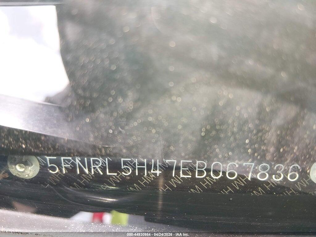 5FNRL5H47EB067836 2014 HONDA ODYSSEY photo no. 9