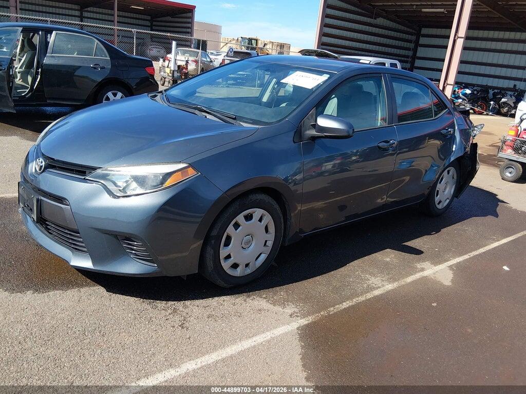 5YFBURHE1FP278809 2015 TOYOTA COROLLA photo no. 2