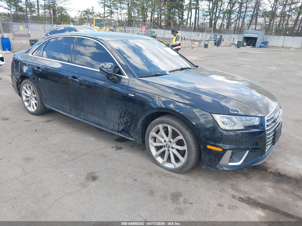 WAUDNAF42KA036656 2019 AUDI A4 photo no. 1
