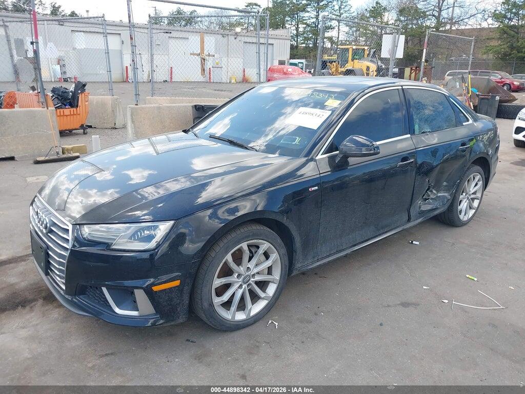 WAUDNAF42KA036656 2019 AUDI A4 photo no. 2