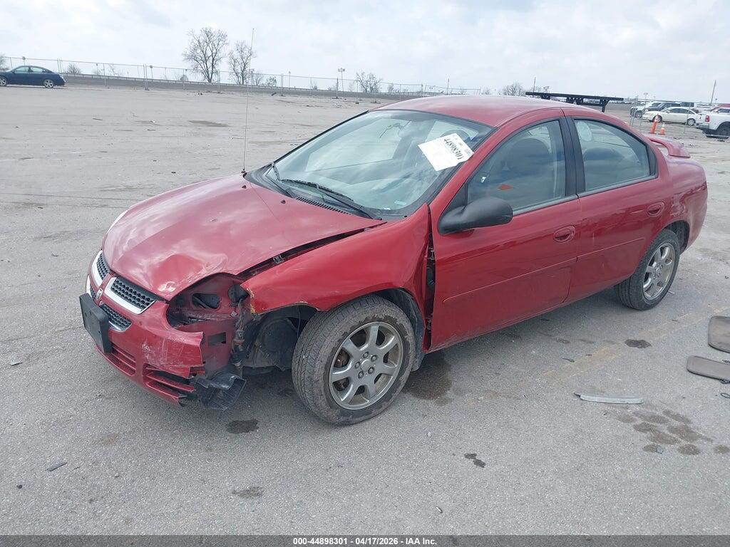 1B3ES56CX5D108433 2005 DODGE NEON photo no. 2
