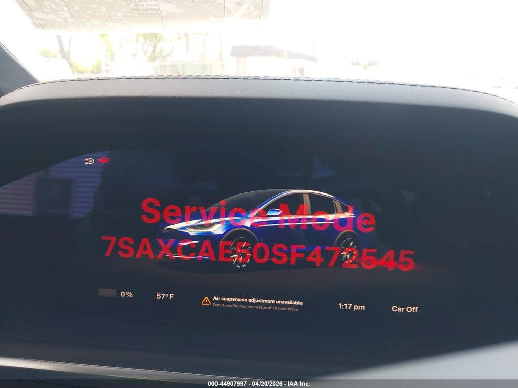 7SAXCAE50SF472545 2025 TESLA MODEL X photo no. 7