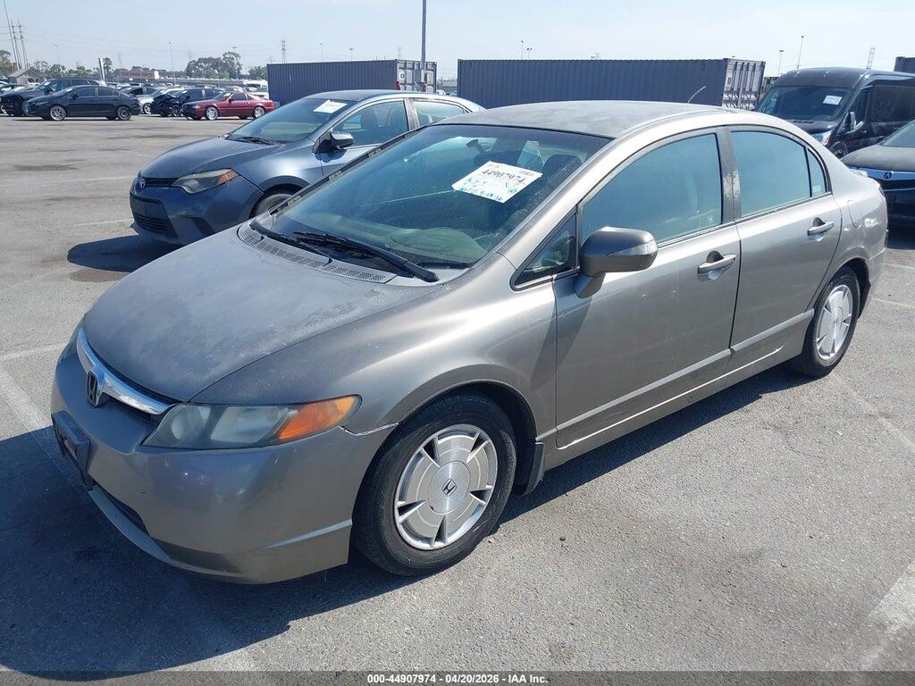 JHMFA36267S005976 2007 HONDA CIVIC HYBRID photo no. 2