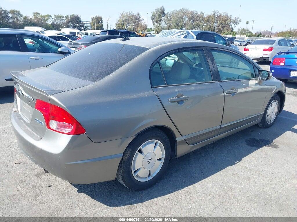 JHMFA36267S005976 2007 HONDA CIVIC HYBRID photo no. 4