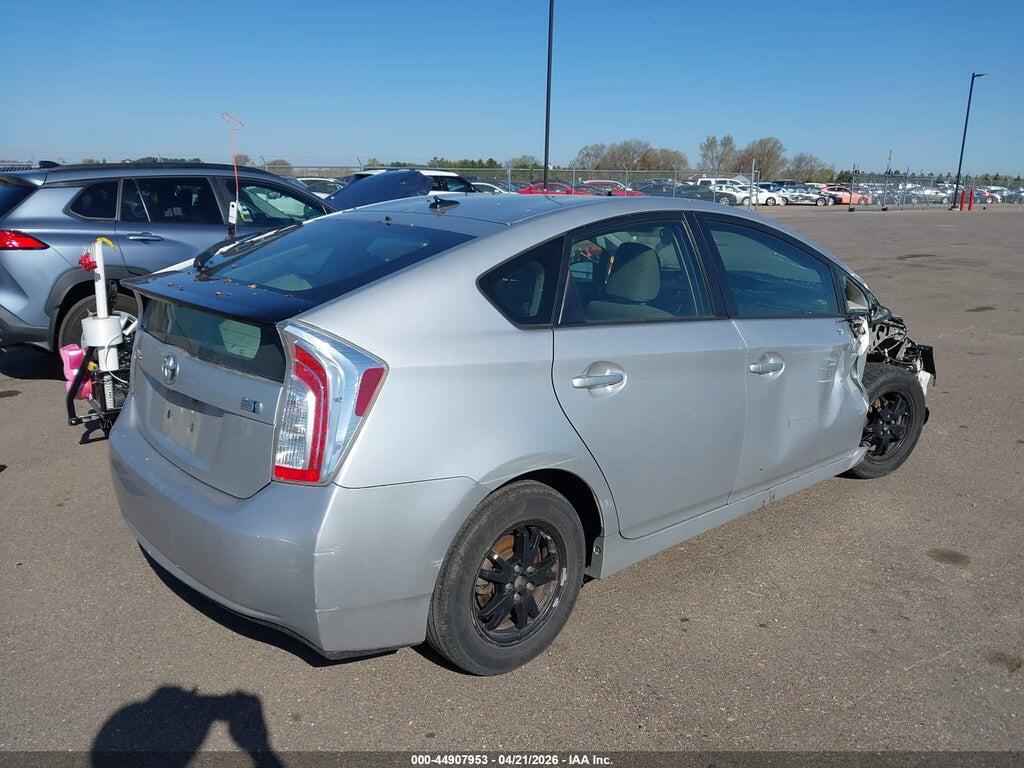JTDKN3DU9D5616362 2013 TOYOTA PRIUS photo no. 4