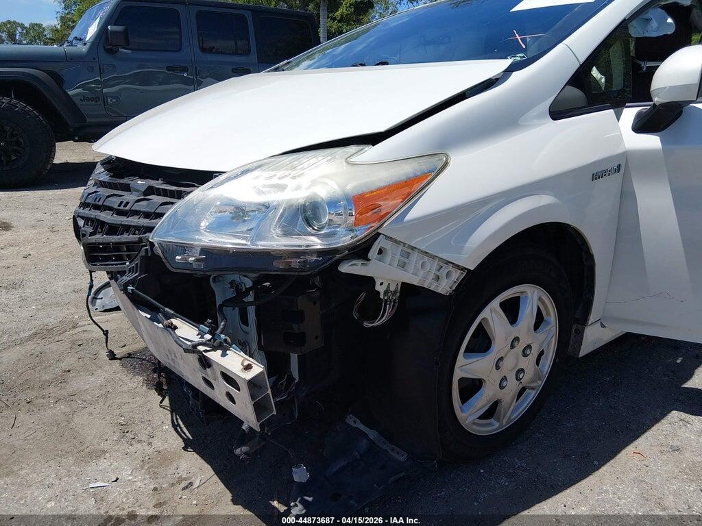 JTDKN3DU2F0452095 2015 TOYOTA PRIUS photo no. 6