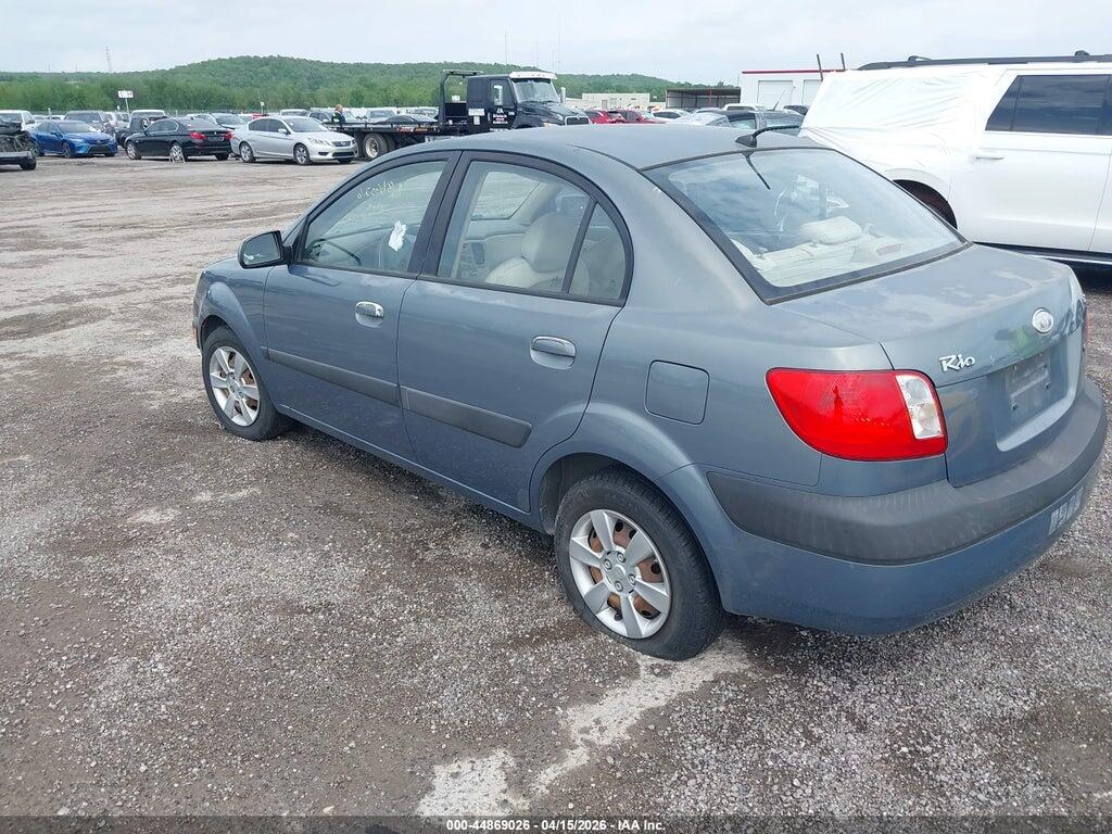 KNADE123976256383 2007 KIA RIO photo no. 3