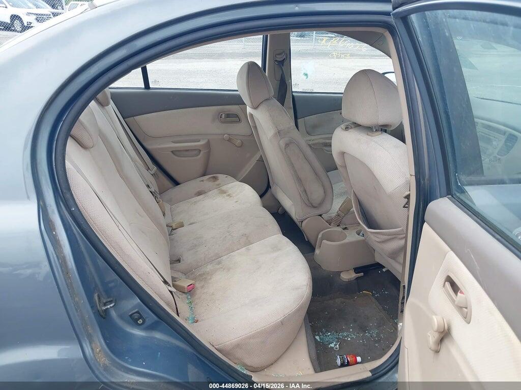 KNADE123976256383 2007 KIA RIO photo no. 8