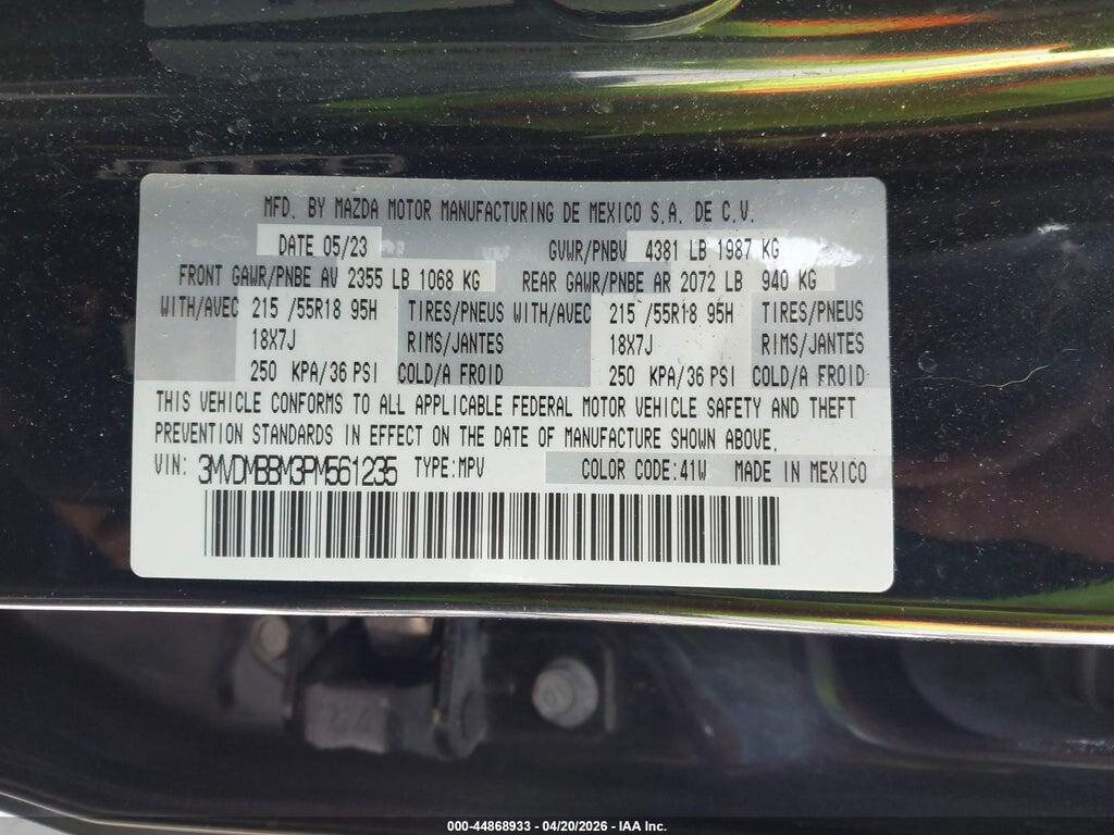 3MVDMBBM3PM561235 2023 MAZDA CX-30 photo no. 9