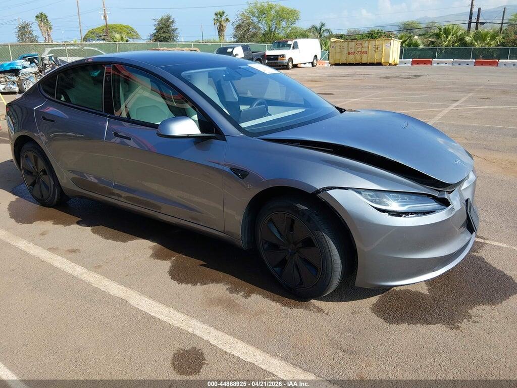 5YJ3E1EA2SF899812 2025 TESLA MODEL 3 photo no. 1