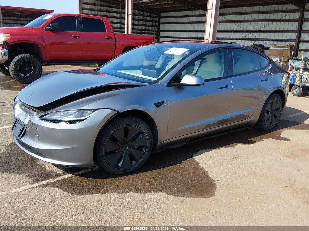 5YJ3E1EA2SF899812 2025 TESLA MODEL 3 photo no. 2