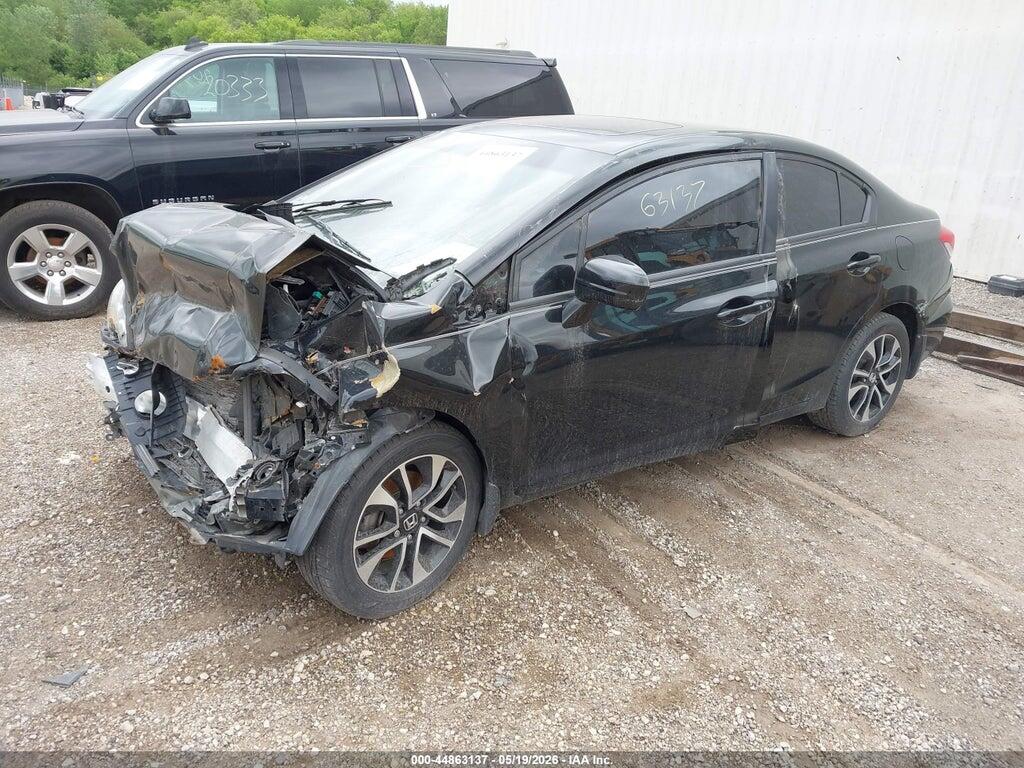19XFB2F82FE015516 2015 HONDA CIVIC photo no. 2