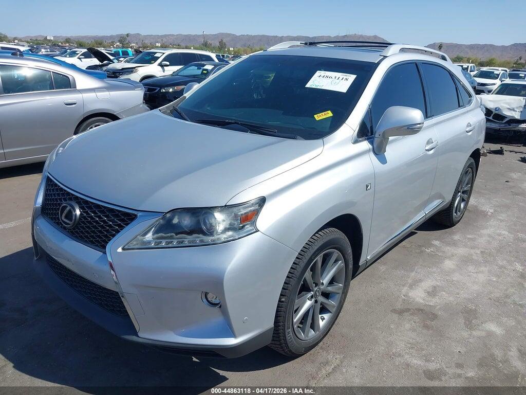 2T2BK1BA9FC272068 2015 LEXUS RX 350 photo no. 2