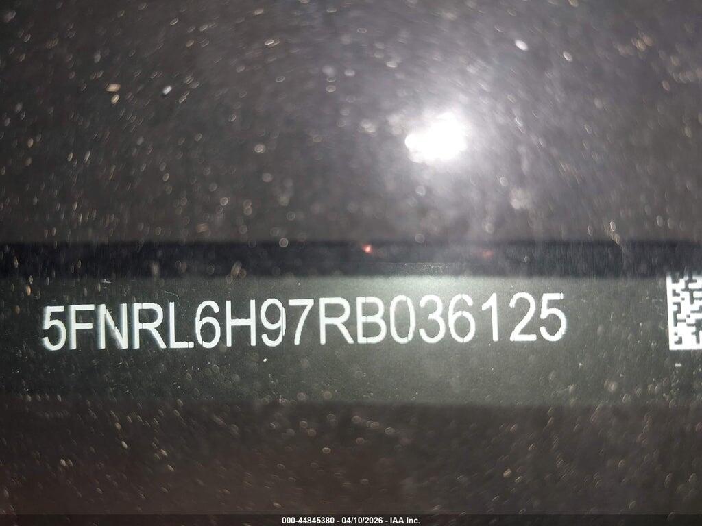 5FNRL6H97RB036125 2024 HONDA ODYSSEY photo no. 9