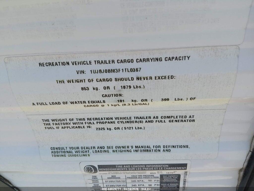 1UJBJ0BM3F1TL0367 2015 JAYCO JAY FLIGHT 24 FBS photo no. 9