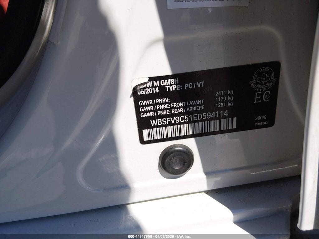 WBSFV9C51ED594114 2014 BMW M5 photo no. 9