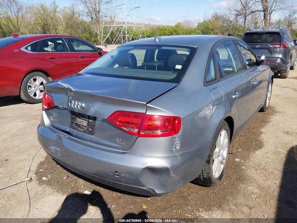 WAUBFAFL9BN009166 2011 AUDI A4 photo no. 4