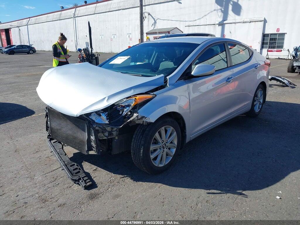 KMHDH4AE1EU174019 2014 HYUNDAI ELANTRA photo no. 2