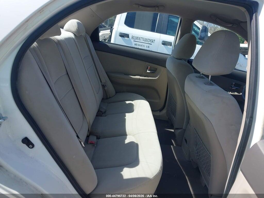 KNAFE121X85502274 2008 KIA SPECTRA photo no. 8