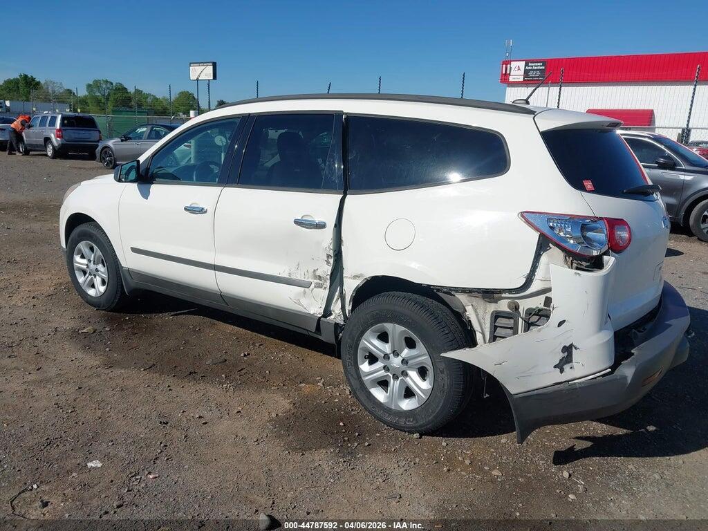 1GNKRFED6CJ197033 2012 CHEVROLET TRAVERSE photo no. 3