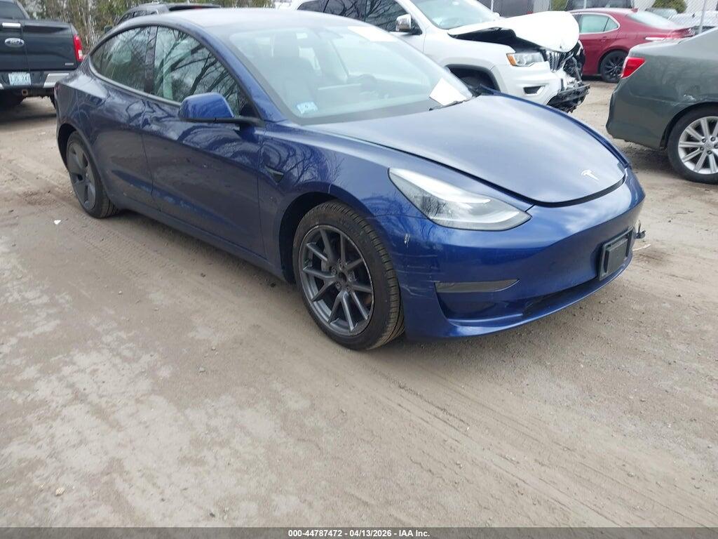 5YJ3E1EA3NF252162 2022 TESLA MODEL 3 photo no. 1
