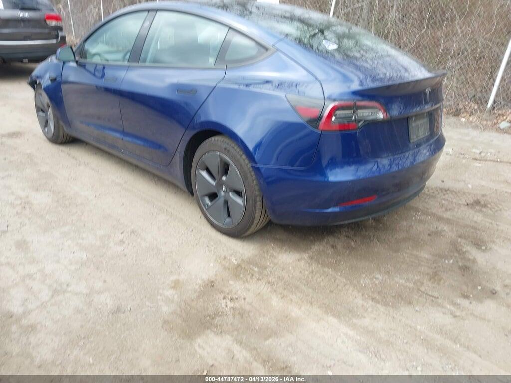 5YJ3E1EA3NF252162 2022 TESLA MODEL 3 photo no. 3