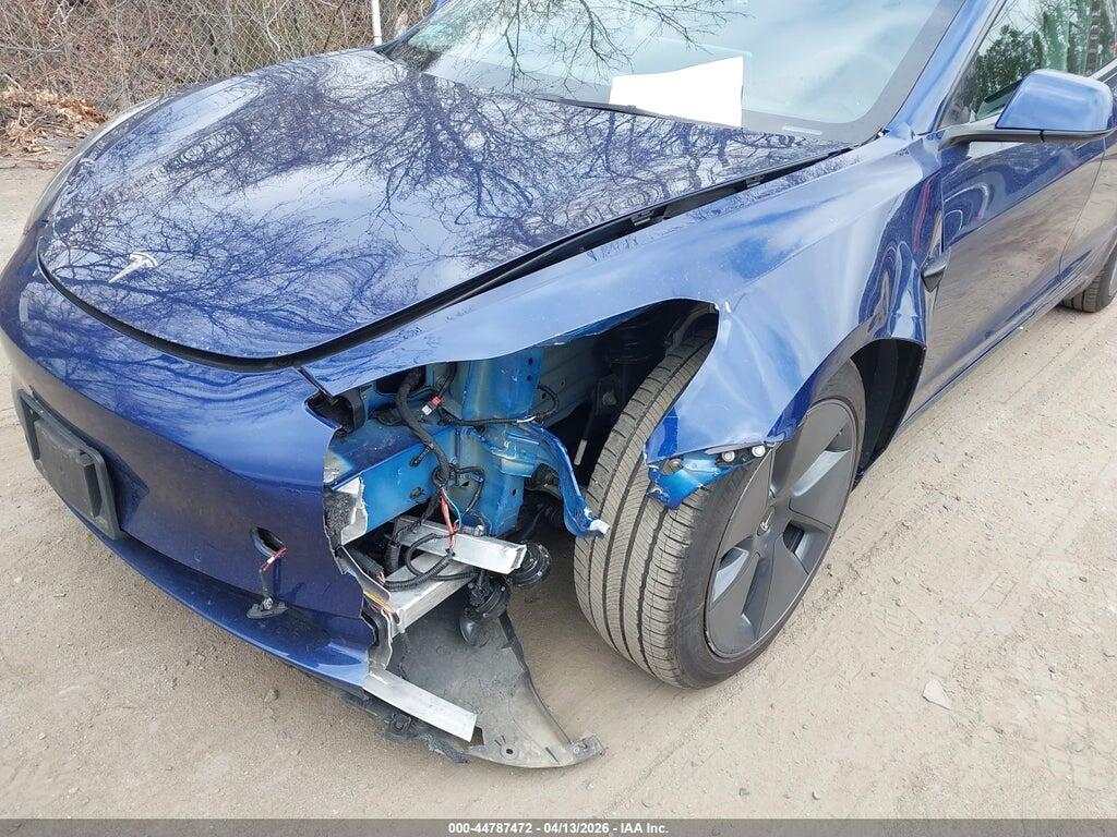 5YJ3E1EA3NF252162 2022 TESLA MODEL 3 photo no. 6